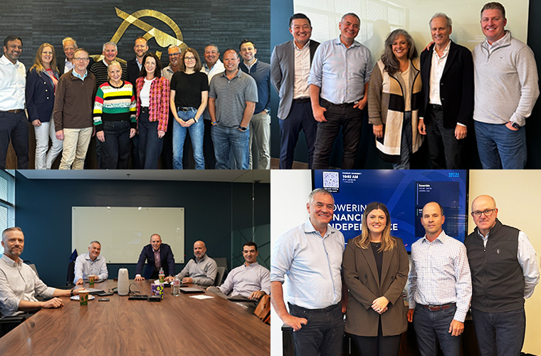 Kestra community and events images of team members at events