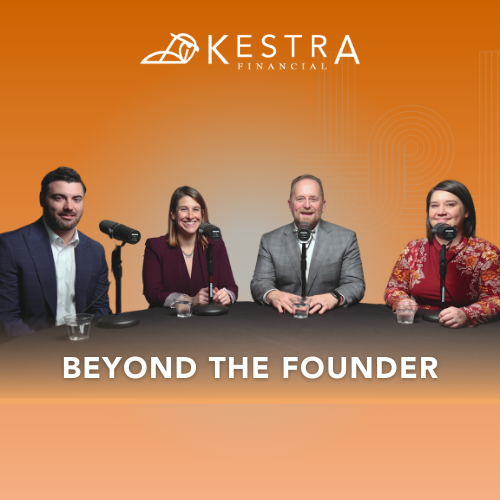 kestra team at podcast table