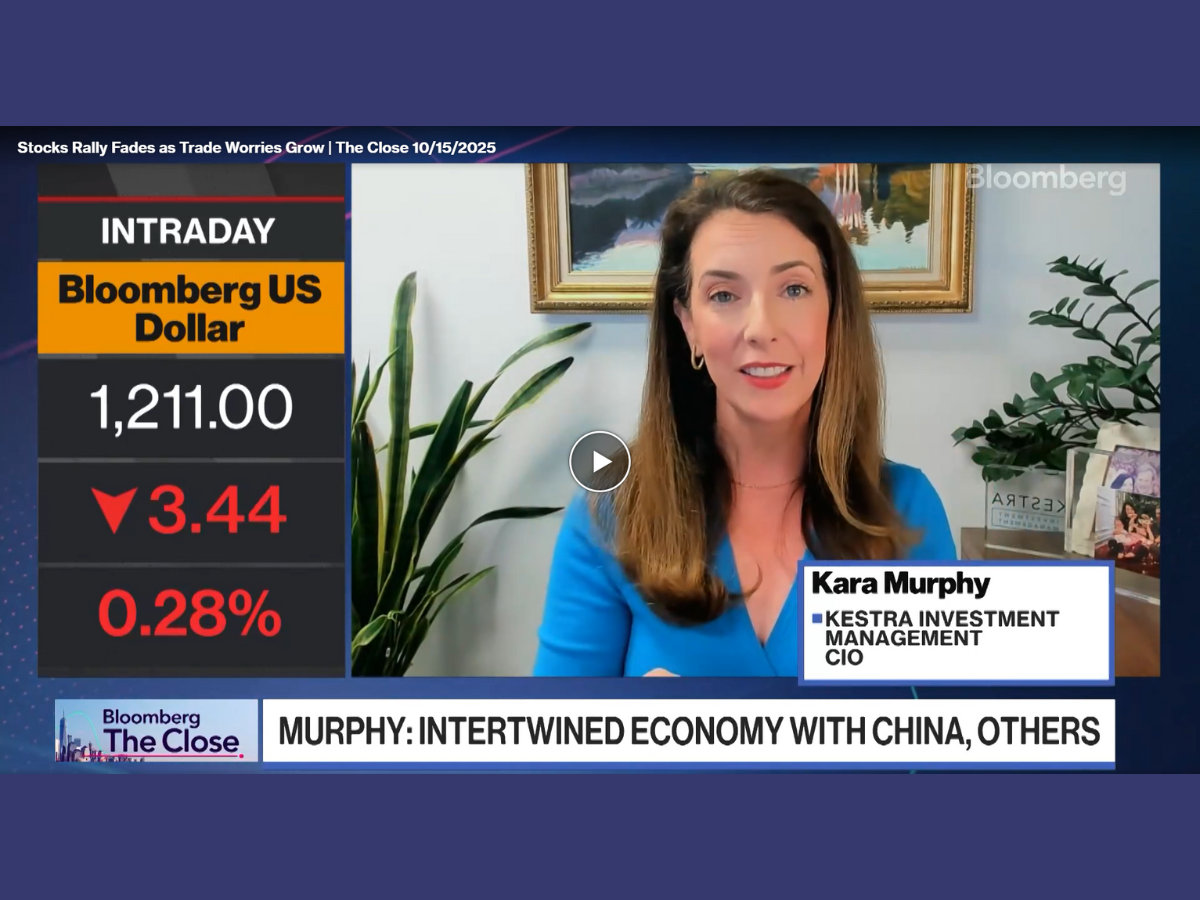 A quote card featuring Kara Murphy's headshot and a quote from her recent feature on the bloomberg. class=